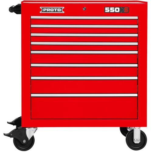 ‎Proto 550S 34″ Roller Cabinet - 8 Drawer, Gloss Red