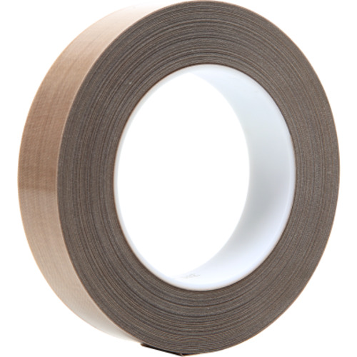 3M PTFE Glass Cloth Tape 5453 Brown 1 1/2″ × 36 yd 8.2 mil